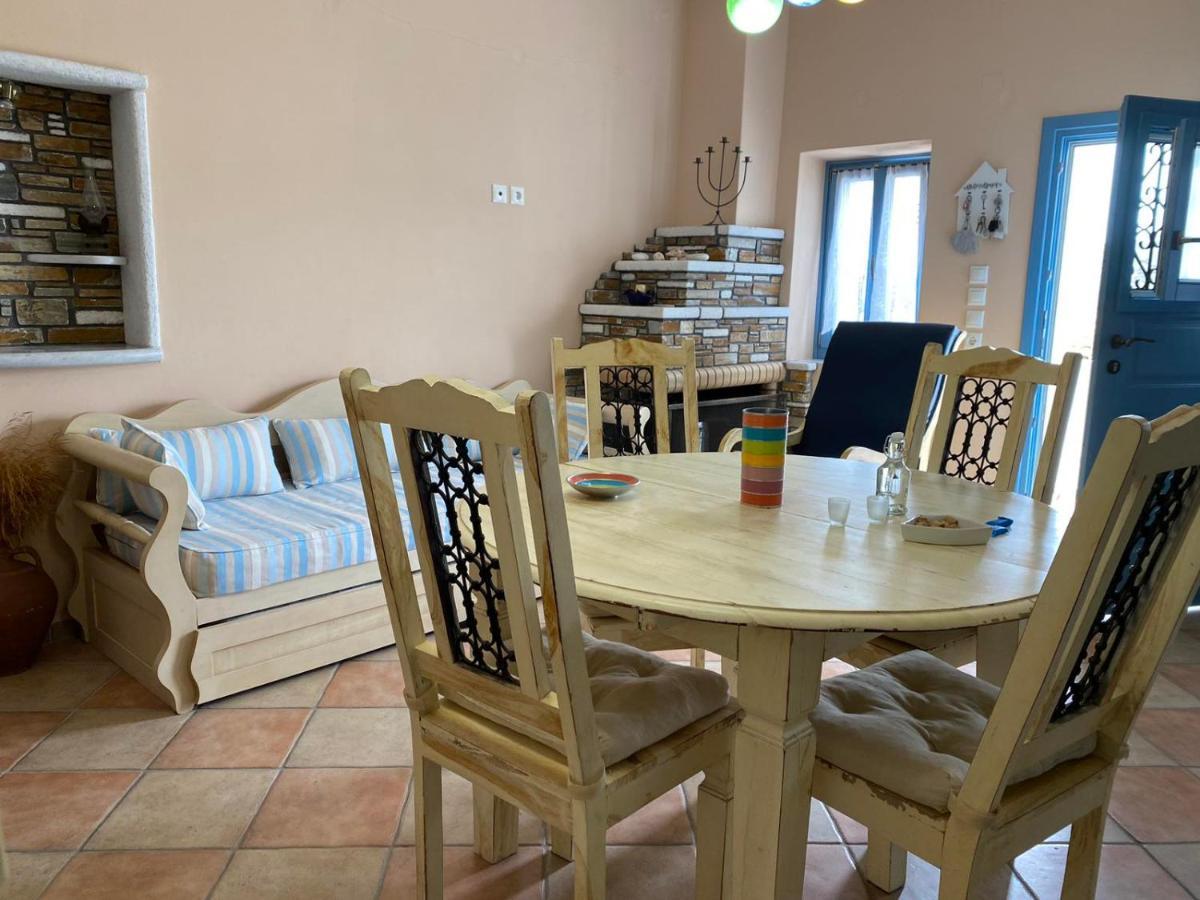 Vila Blue House Koronos Exteriér fotografie