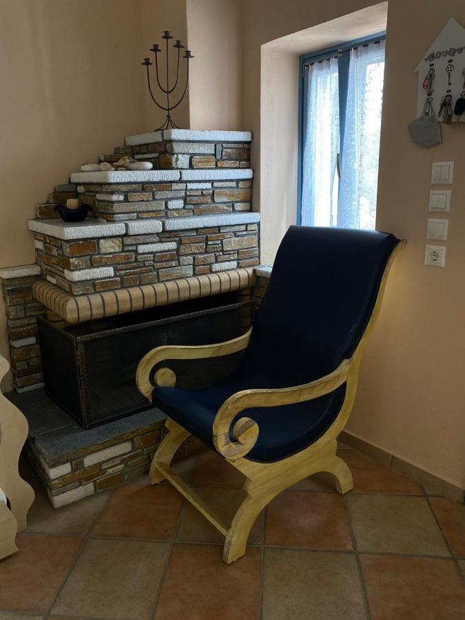 Vila Blue House Koronos Exteriér fotografie