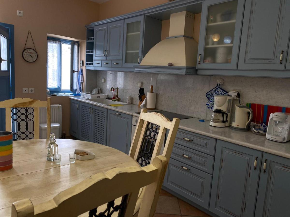 Vila Blue House Koronos Exteriér fotografie