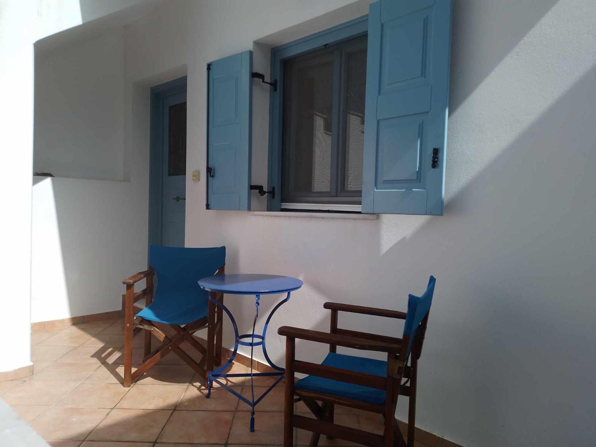Vila Blue House Koronos Exteriér fotografie